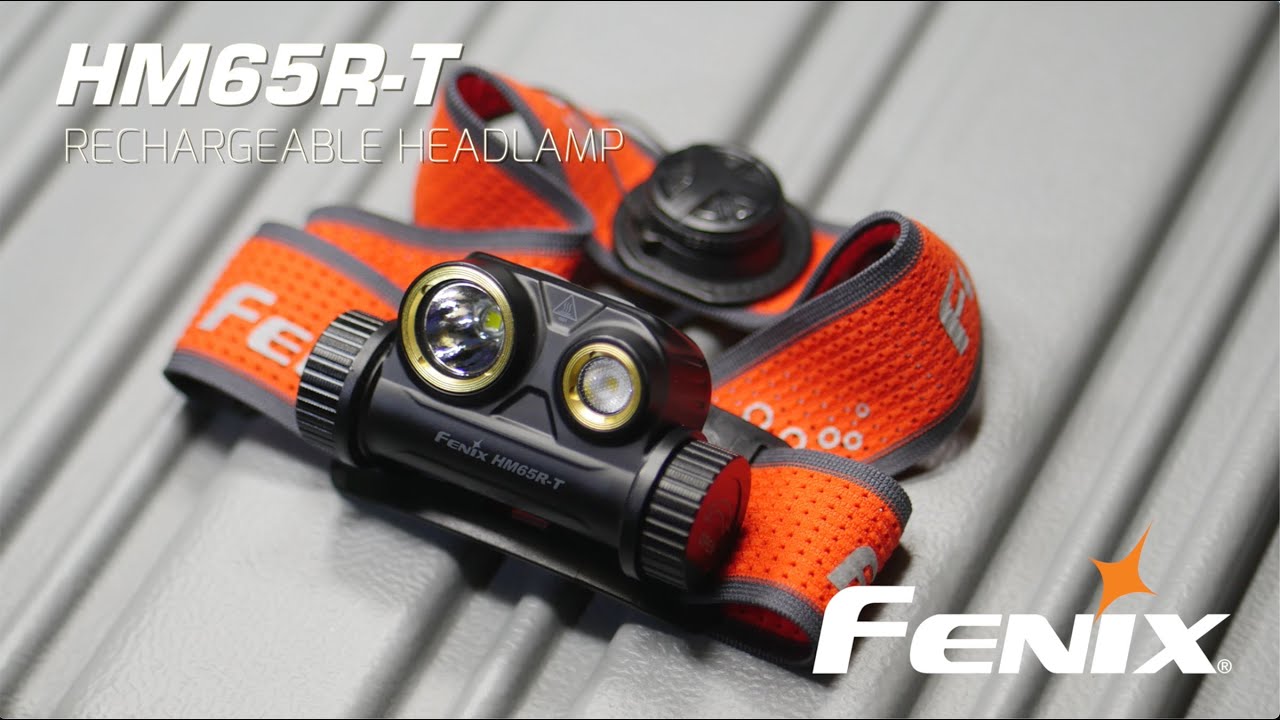 Fenix HM65R-T Rechargeable Headlamp - Fenix Lighting