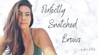 How To Fill In Your Eyebrows | Perfectly Snatched Brows