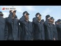 普賢岳災害「逃げてください」と叫びかけ続けた殉職警官に誓う 長崎県警察学校生が被災地で慰霊