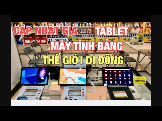 CẬP NHẬT GIÁ IPAD, MÁY TÍNH BẢNG THÁNG 8 TẠI THẾ GIỚI DI ĐỘNG