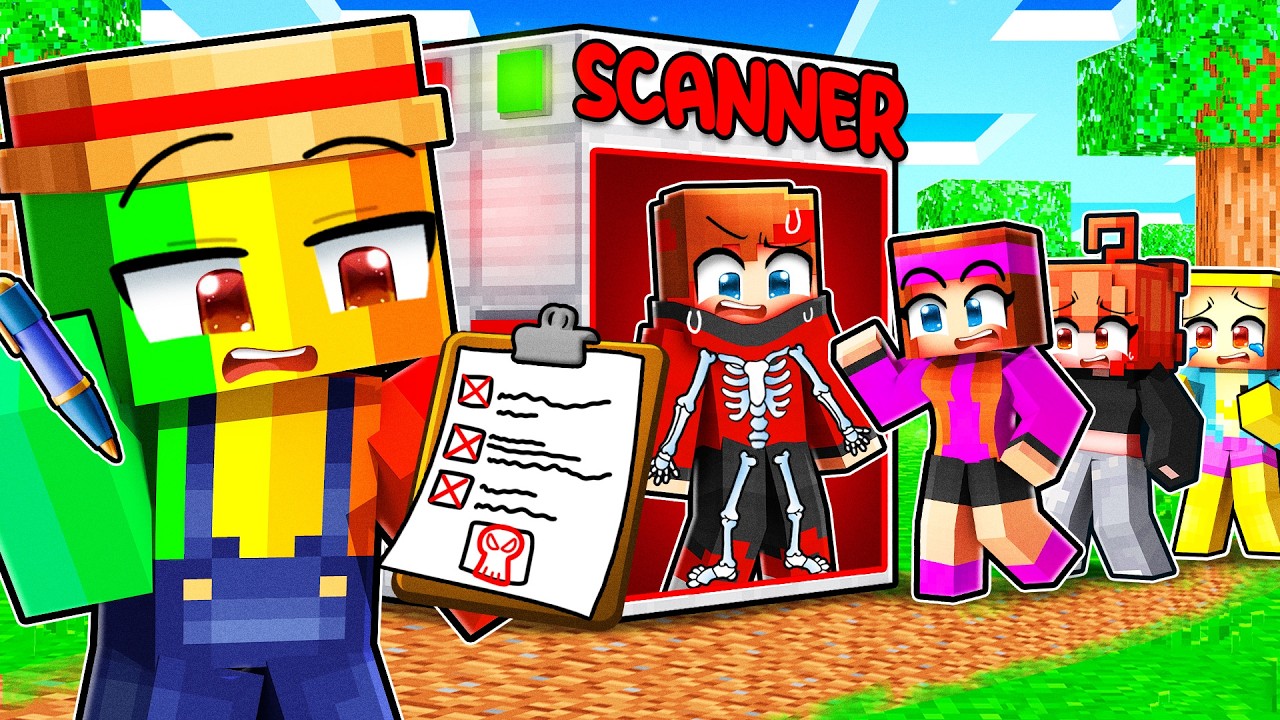 J'utilise un SCANNER pour trouver les SECRETS de mes Amis sur Minecraft !