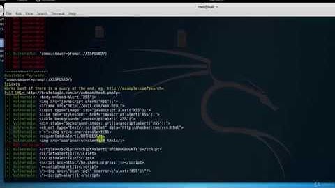 Video 35: Trity tool for checking XSS Vulnerable | Kali Linux | Vulnerability Analysis
