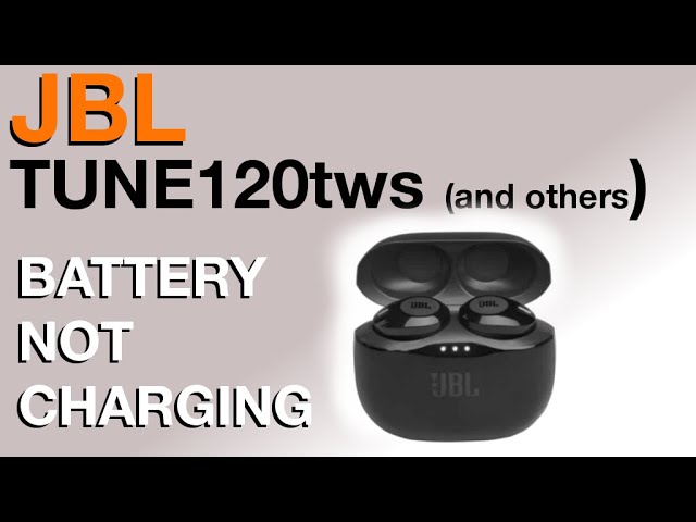 TUNE120tws earbud charging (how to - possible fix) - YouTube
