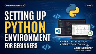Python Tutorial #2: Install Python & VS Code | Python Setup for Beginners