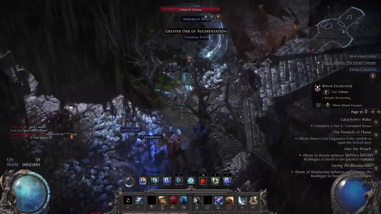 PoE 2 Frost Hollow Palm