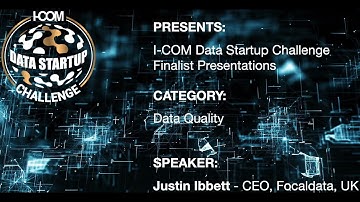 I-COM Data Startup Challenge 2022 / Justin Ibbett - Focaldata