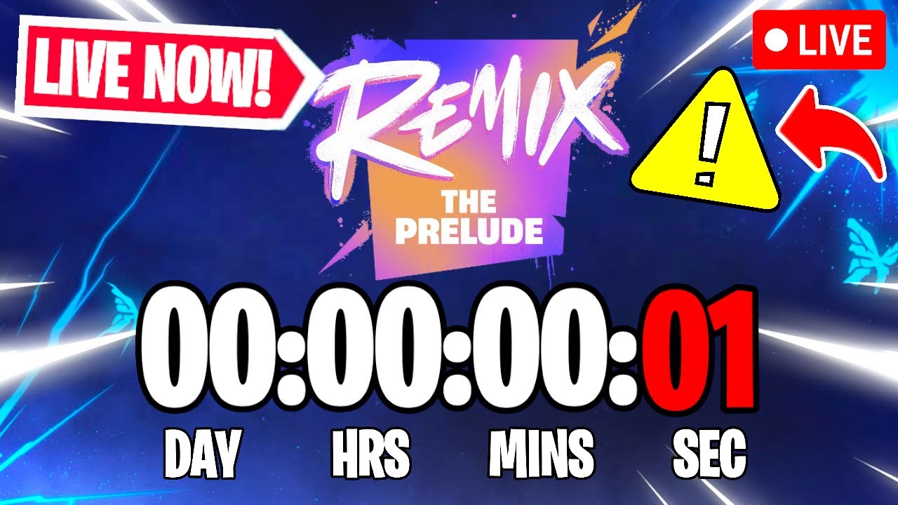FORTNITE EVENT COUNTDOWN LIVE🔴 24/7 & In-game Event Right Now! - YouTube