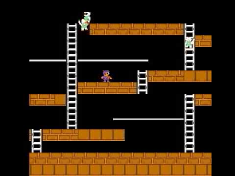 Lode Runner (NES) The first three levels