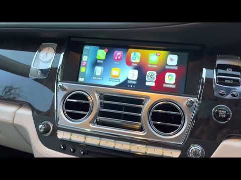 Rolls Royce Ghost | Cullinan | Wraith | Phantom Wireless Apple Carplay/Android Auto Retrofit Review