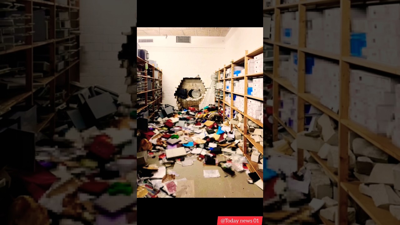 Thieves Drill Into German Bank Vault 