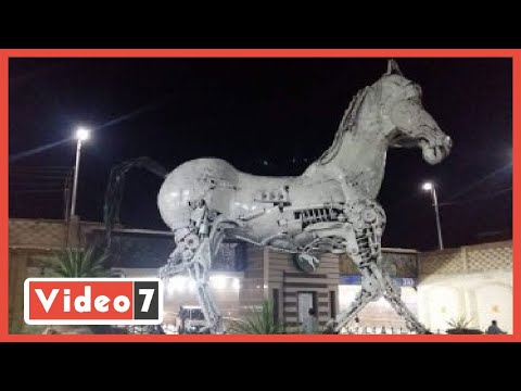 سر اختفاء تمثال حصان نفق أبو الريش