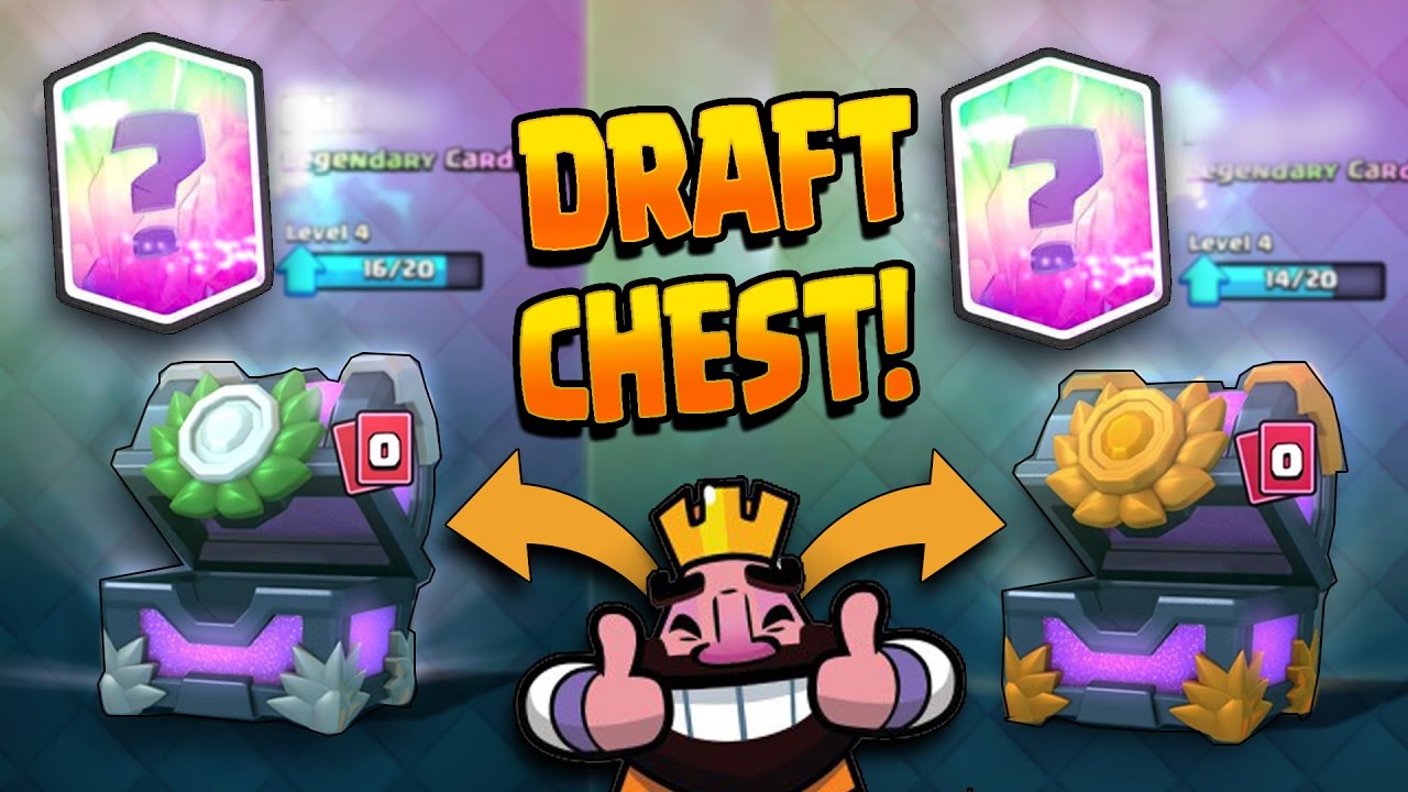 Grand Draft NEW GRAND DRAFT CHEST OPENING! LEGENDARY x2! Clash Royale Best New ...