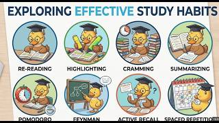 Ducky Explains STUDY HABITS in 5 MINUTES!