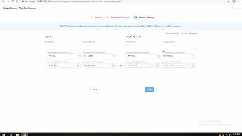 Nutanix Cross Hypervisor Recovery Plan