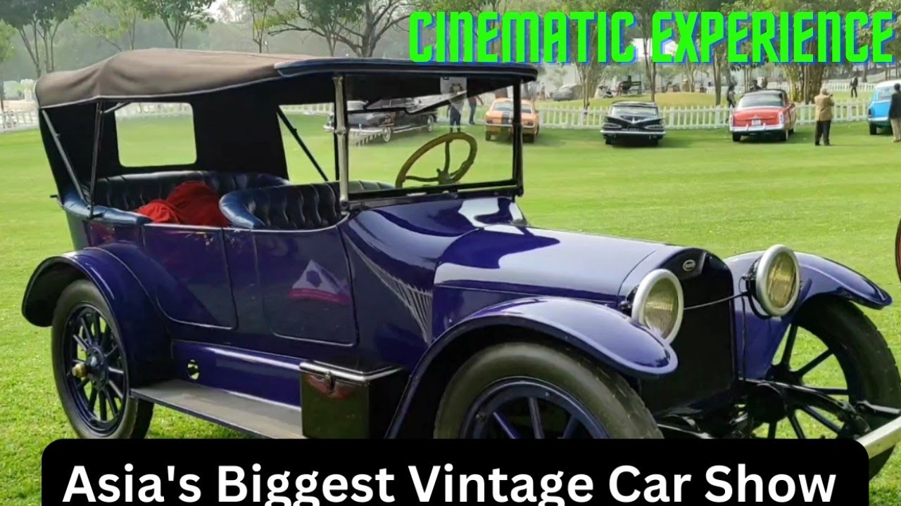 Asia's Biggest Vintage Car Show at Lakshmi Vilas Palace, Vadodara 2023