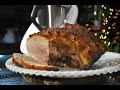 Cómo preparar la cena de Navidad por adelantado Thermomix® - Jamón glaseado - Batchcooking navideño