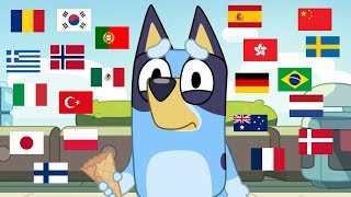 Bluey - I don't want a valuable lime lesson, I just want an ice cream in DIFFERENT LANGUAGES