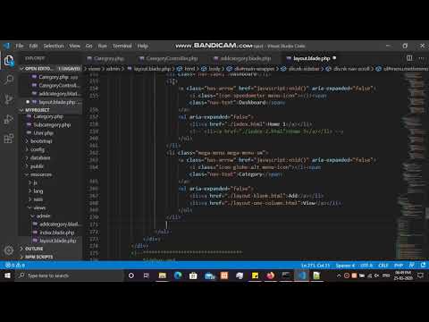 Laravel - Inserting values into Database (Part3)