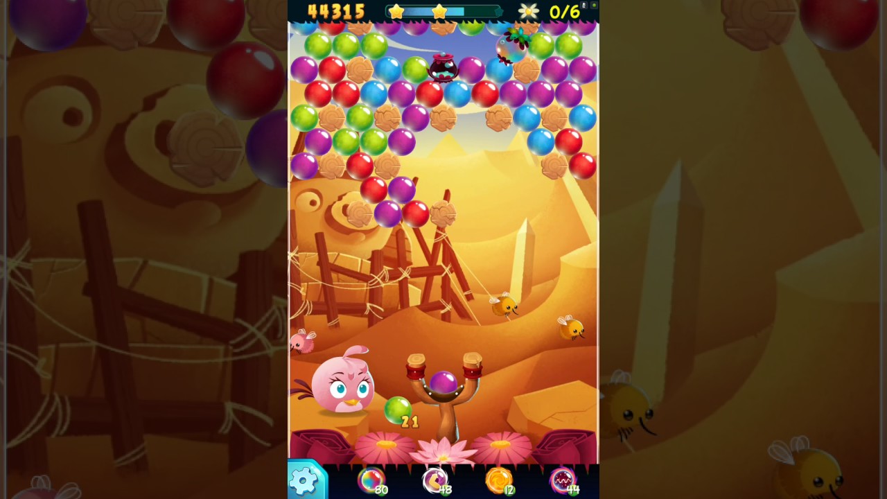 Angry Birds Stella Pop Level-1994 Non PowerUp Walkthrough For Android & iOS