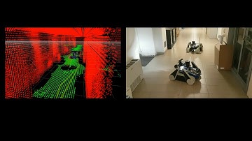 3dpatrolling - dynamic mapping with two tracked robots