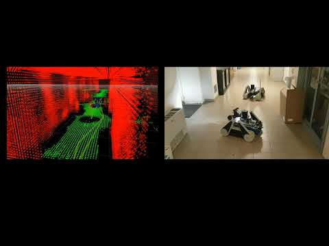 3dpatrolling - dynamic mapping with two tracked robots