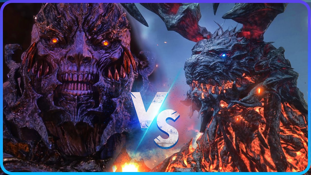 The Most Epic Battle / Ifrit vs Titan / Final Fantasy 16