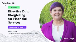 Effective Data Storytelling for Financial Services