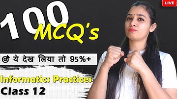 Top 100 MCQs for Class 12 IP 🔥 | 🎯 ये देख लिया तो 95%+ पक्के | Most Important MCQs
