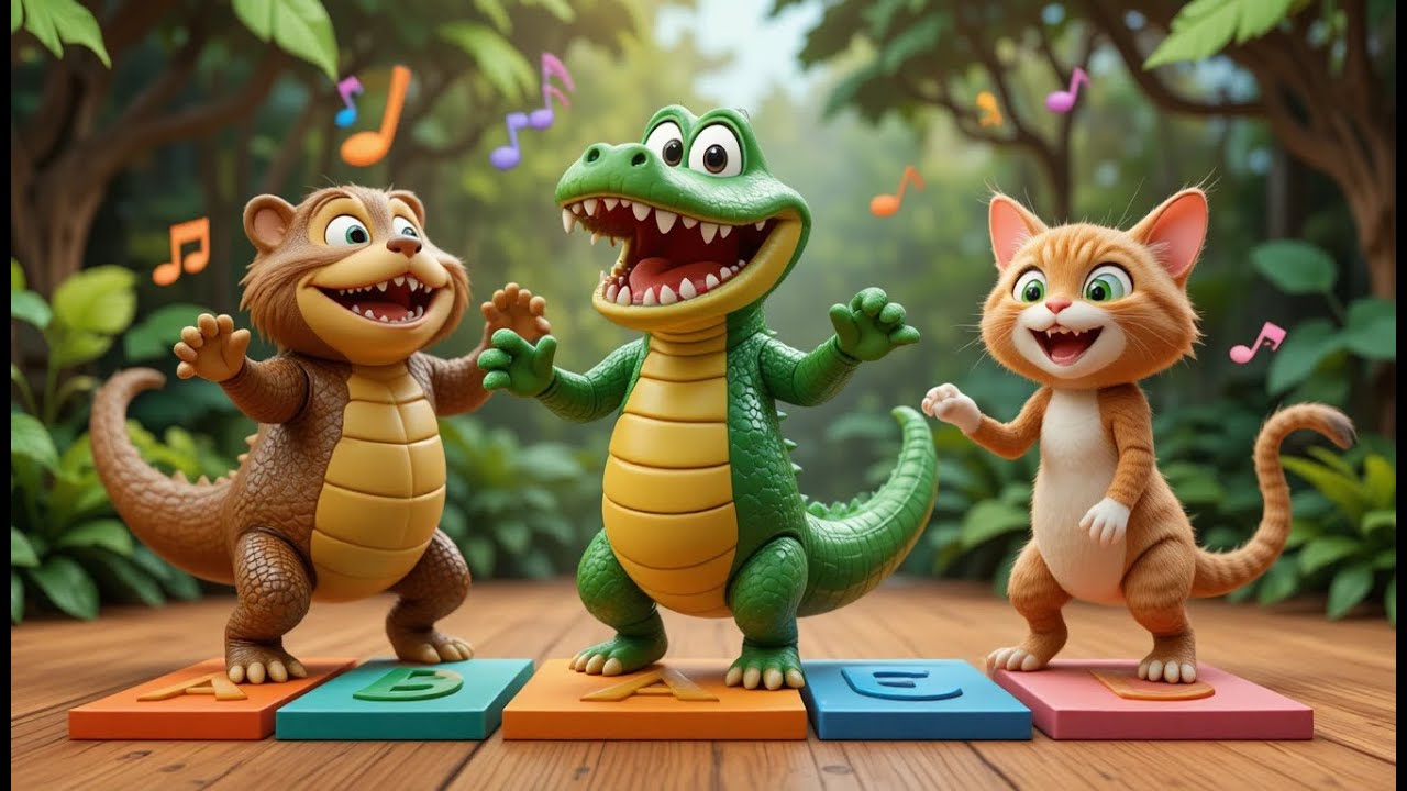 ABC Zoo Adventure 🐯🔤 | Learn ABC Letters with Animals | Fun Alphabet Nursery Rhymes for Kids