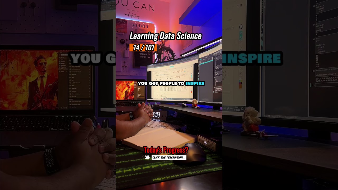 Learning Data Science 14 / 101.  