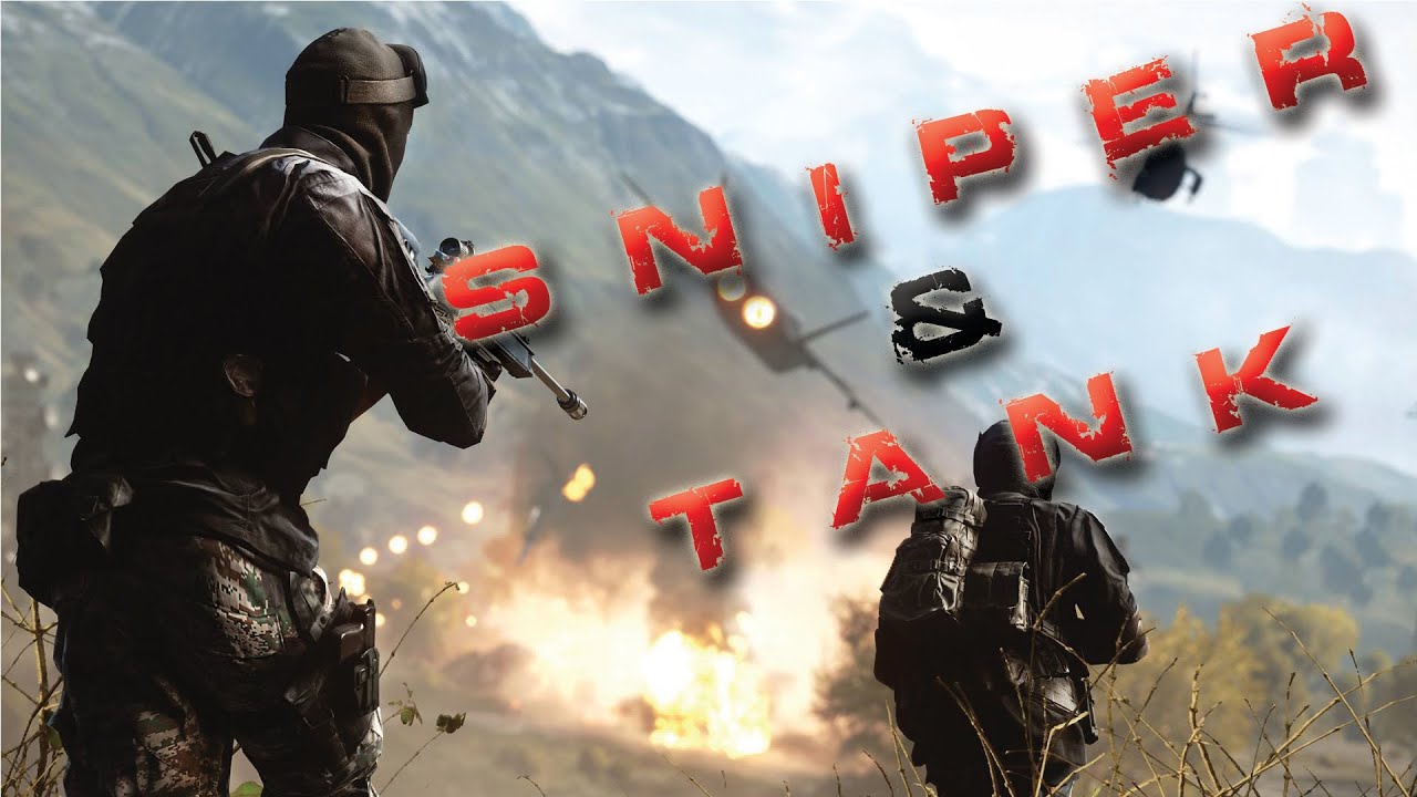 Battlefield 4 - Tank and Sniper - PS4 Gameplay