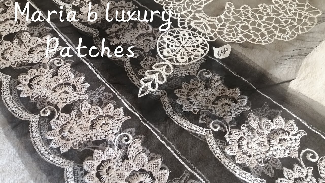 Maria b luxury leftovers Patches ✨ Branded Patches sale