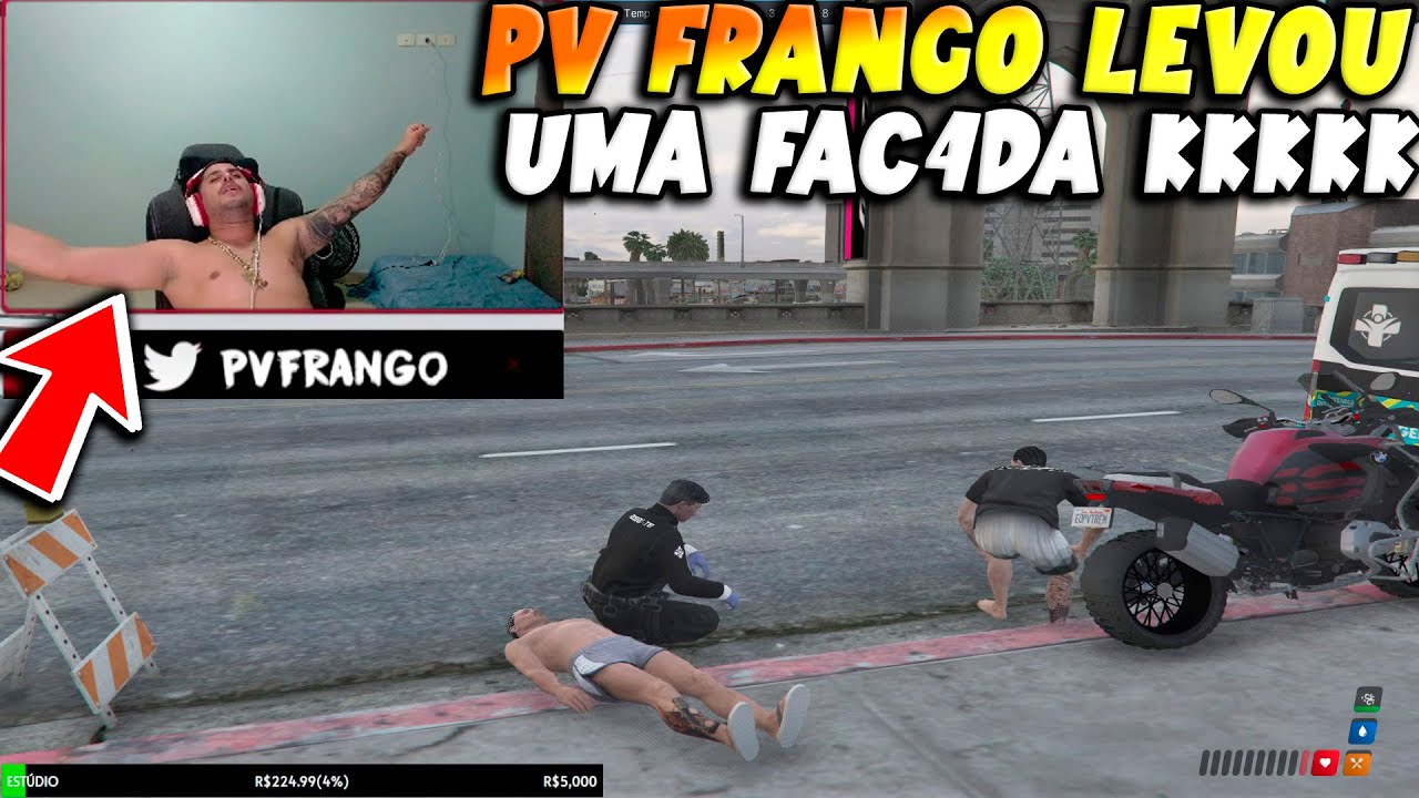 PV FRANGO TOMOU UMA FAC4DA, OLHA A IMERSÃO DELE KKKKKK