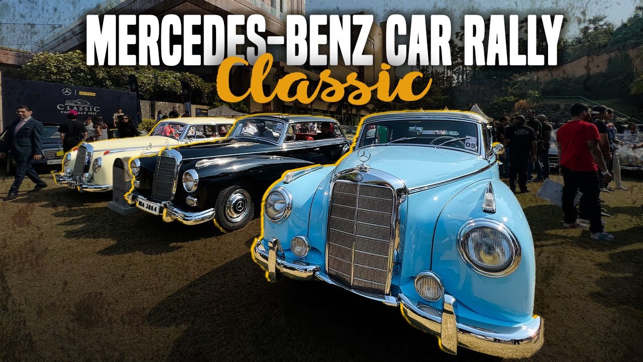 Autocar MercedesBenz Classic Car Rally 2022! YouTube
