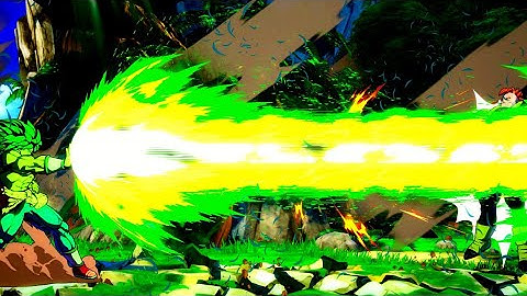 Broly can T.O.D off a BEAM... | DBFZ