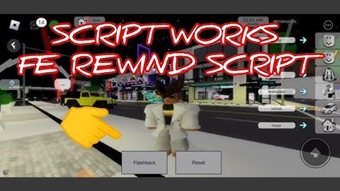 playing at Brookhaven using FE REWIND SCRIPT