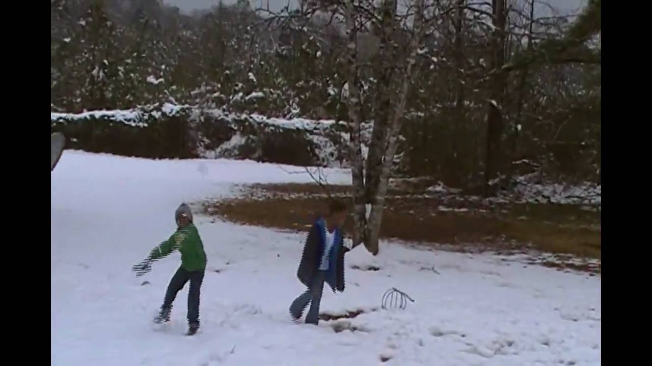 Snow Day in Winnfield, Louisiana!