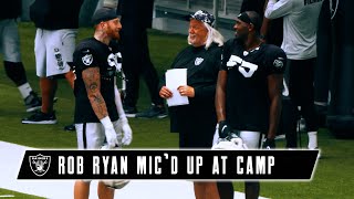 Rob Ryan Mic'd Up at Training Camp: ‘Race Off That Football, Fellas!’ | Raiders | NFL