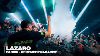 LAZARO @ FABRIK x REMEMBER PARADISE II Area Crystal II 31-01-26