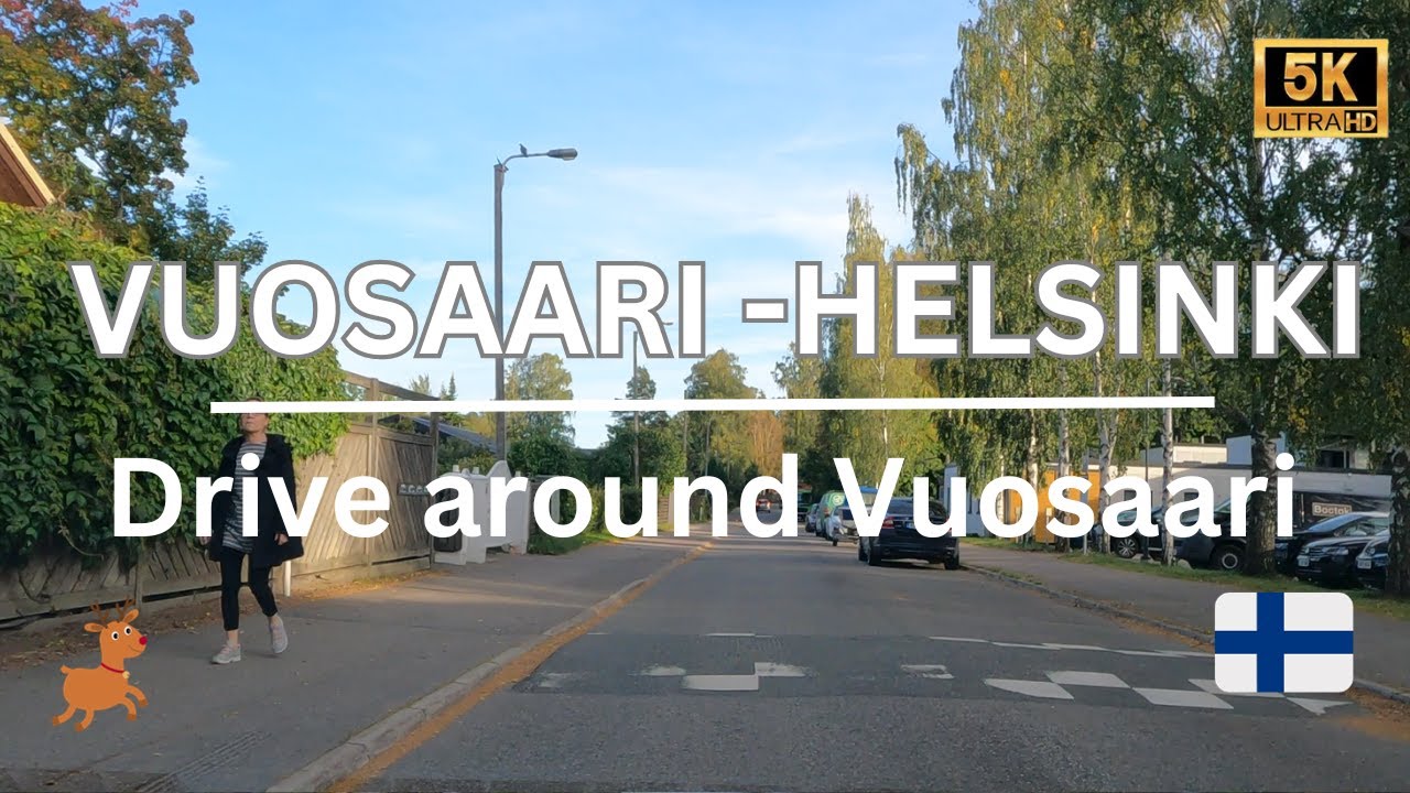 Exploring Helsinki's Dangerous Neighborhoods: Vuosaari District Drive Tour | City Explorer