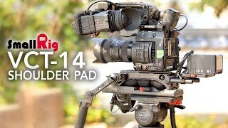Smallrig VCT-14 Shoulder Pad Review & Comparison to C200 Baseplate (4K)