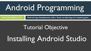 Learn Android Programming - Installing Android Studio