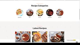 Thatix - Food Recipes Theme dining chef Easy Create Website