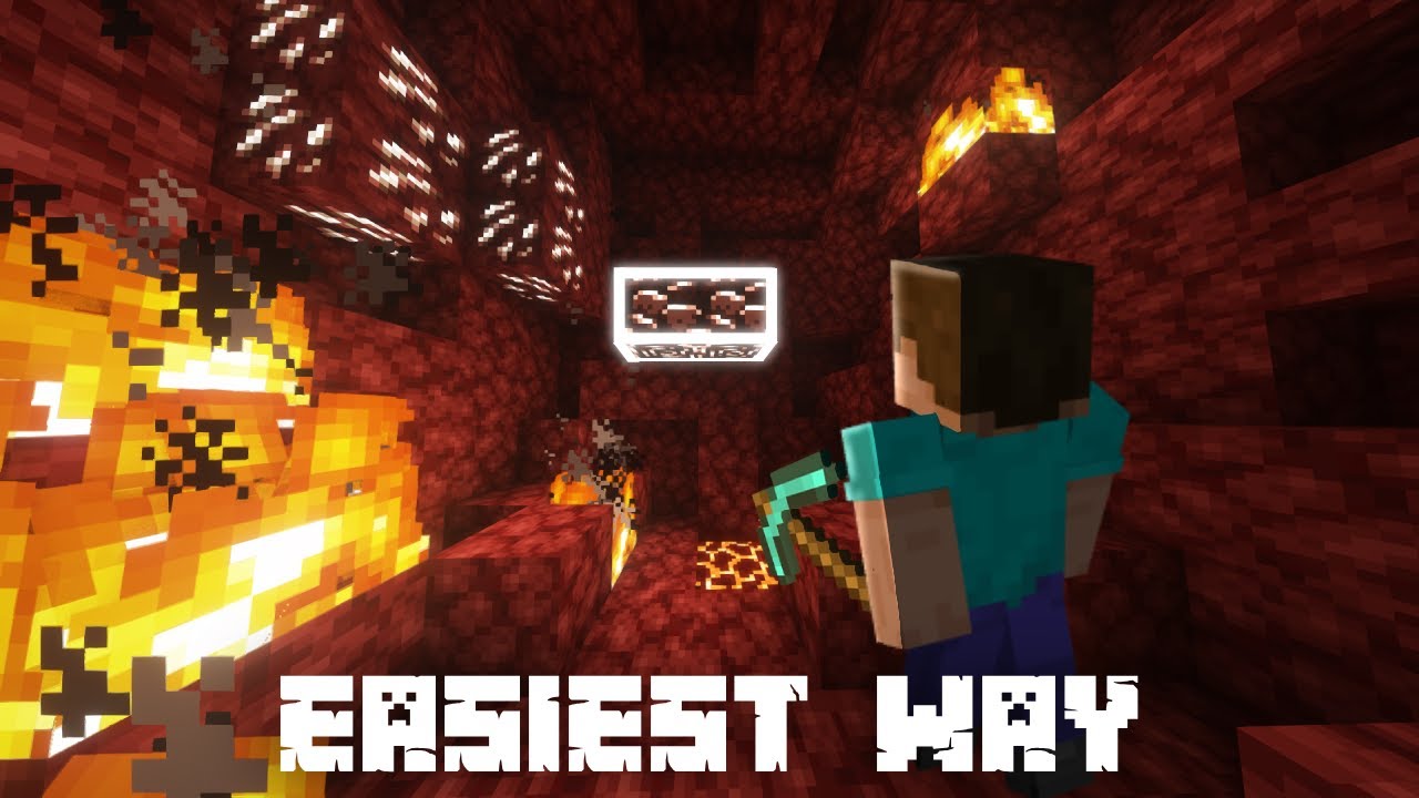 The Best Way to Find Netherites in Minecraft