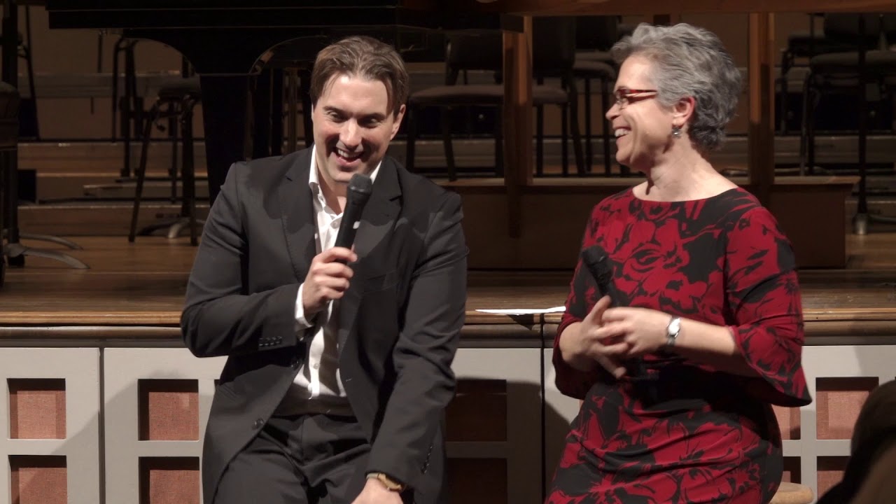 Beethoven's "Emperor" Concert Conversation: Alexander Soddy and Christa Wessel, Nov 17, 2018