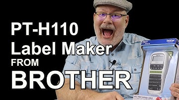 Uitpakken en gebruiken van de Brother P-touch PT-H110 labelmaker - Begin met stijlvol labelen!