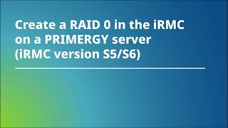 Celebrity A walkthrough on how to create a RAID 0 in the iRMC Net Worth