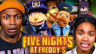 SML Movie: Five Nights At Freddy's!| Maha & Badger Reacts