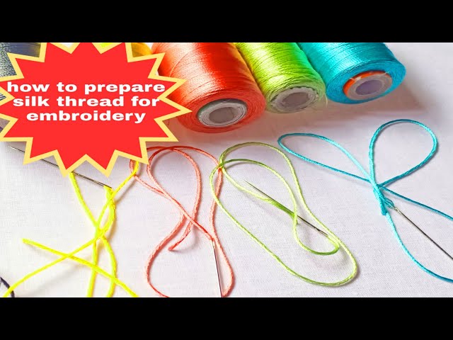 Silk Hand Embroidery Thread 101: Getting Started with Silk –