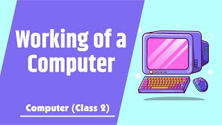 Working of a Computer | I-P-O Cycle of a Computer | Computer Classes for Class 2